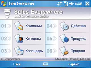 Sales Everywhere CRM Standard Edition